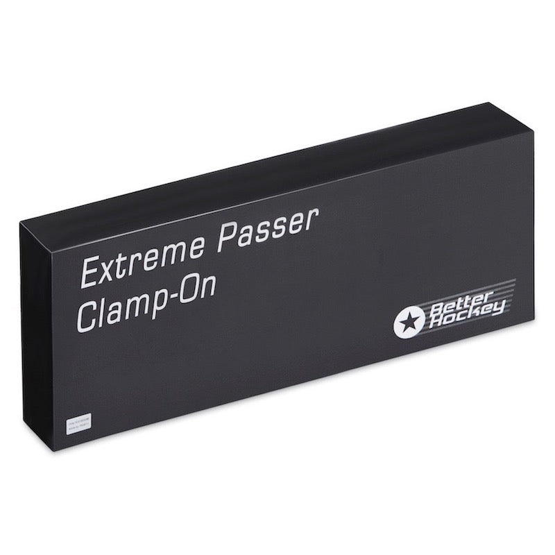 Extreme Hockey Passer Clamp-On box for klubbteknik hockey training, enhancing one-timers and passing skills.