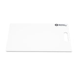 Extrem hockey skottplatta i vit färg, 60x40 cm, perfekt för att träna puckkontroll och saucer passing.