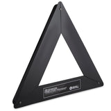 Extreme Hockey Triangle Passer with a solid steel frame and three 55 cm passing slots, designed for versatile training by hockeypassare.
